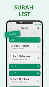 اسکرین شات 7 برنامه Holy Quran Majeed - Dua, Surah