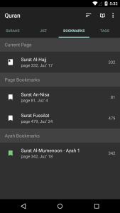 اسکرین شات 3 برنامه Quran for Android