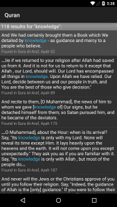 اسکرین شات برنامه Quran for Android 7