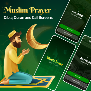 اسکرین شات 1 برنامه Qibla Finder & Prayer Times