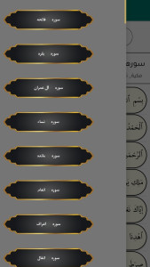 اسکرین شات 3 برنامه ‏‏‏‏‏‏‏‏(قرآن کریم و کامل با صوت منشاوی)