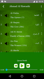 اسکرین شات برنامه Full Quran MP3 - 50+ Translation & Recitation 1