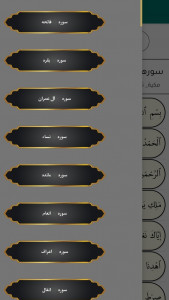 اسکرین شات 3 برنامه ‏‏‏‏‏(قرآن کریم کامل با صوت عبدالباسط)