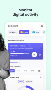 اسکرین شات 5 برنامه Kids App Qustodio
