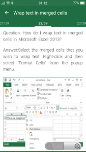 اسکرین شات برنامه Learn Excel 7