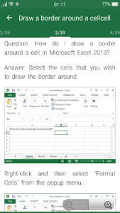 اسکرین شات برنامه Learn Excel 5