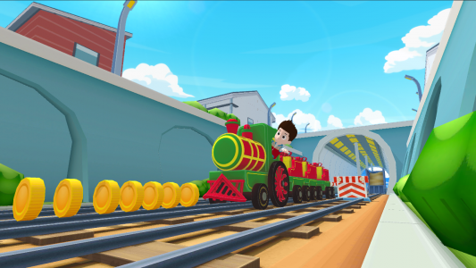 اسکرین شات بازی Paw Ryder Railway Adventures 1
