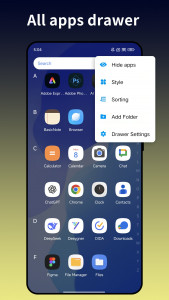 اسکرین شات 2 برنامه Rich Launcher for Android 16