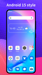 اسکرین شات برنامه Cool R Launcher for Android 11 1