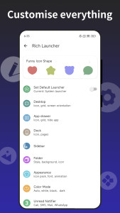 اسکرین شات 8 برنامه Rich Launcher for Android 16