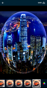 اسکرین شات 4 برنامه Fisheye Lens Pro