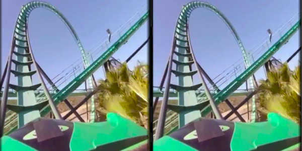 اسکرین شات بازی VR Thrills Roller Coaster Game 3