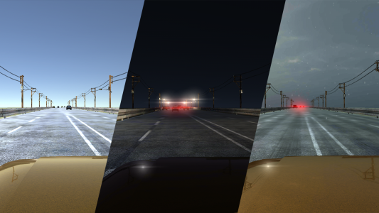 اسکرین شات بازی VR Racer: Highway Traffic 360 1