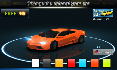 اسکرین شات بازی City Racing Lite 4