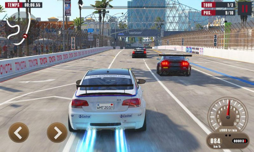 اسکرین شات بازی Racing Car Driving In City 1