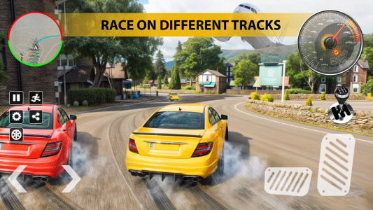 اسکرین شات برنامه Racery Game - Races Car Games 5