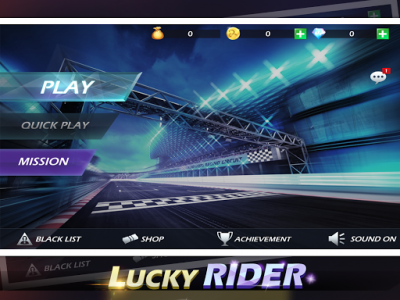 اسکرین شات بازی Lucky Rider - Crazy Moto Racing Game 8