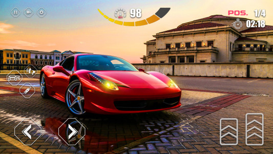 اسکرین شات بازی Ferrari Car Racing Game - Race 1