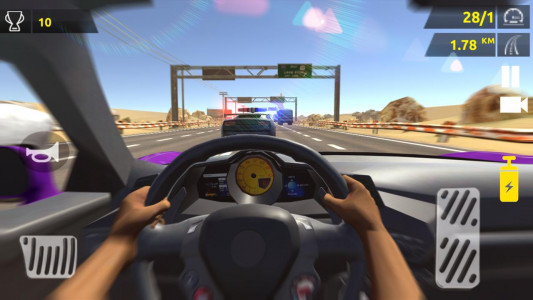 اسکرین شات بازی Racing Fever Car 1