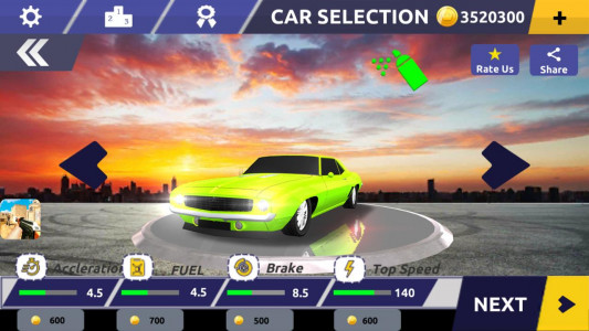 اسکرین شات بازی Racing Fever Car 8