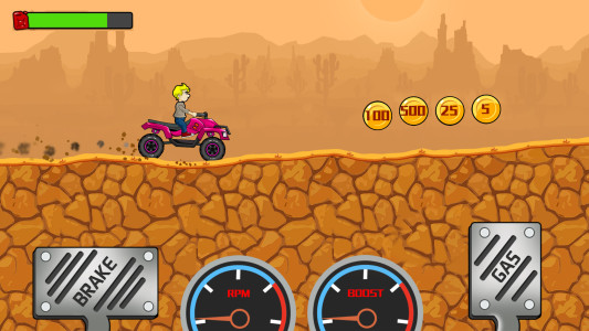 اسکرین شات 4 بازی Hill Car Race: Driving Game