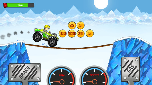 اسکرین شات 2 بازی Hill Car Race: Driving Game