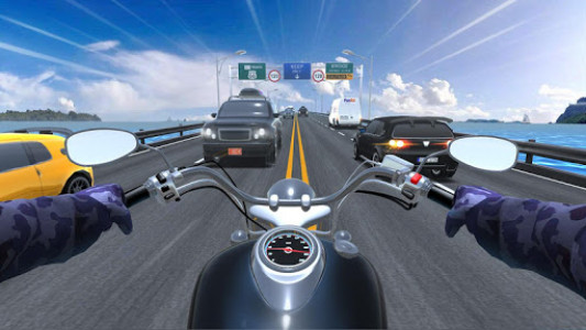 اسکرین شات بازی Motorcycle Rider - Racing of Motor Bike 1