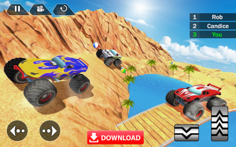 اسکرین شات بازی Mega Truck Race - Monster Truck Racing Game 7