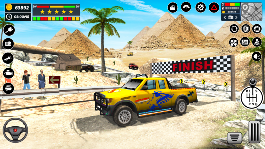 اسکرین شات 4 بازی Jeep Offroad & Car Driving