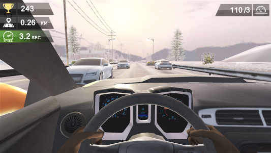 اسکرین شات بازی Racing Traffic Car Speed 2