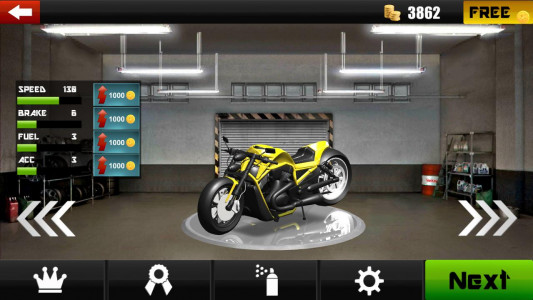 اسکرین شات بازی Traffic Speed Moto 3D 1
