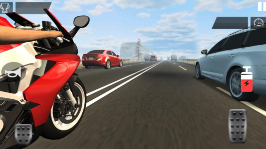 اسکرین شات بازی Traffic Speed Moto 3D 4