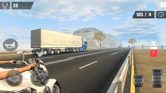 اسکرین شات بازی Traffic Speed Moto 3D 6