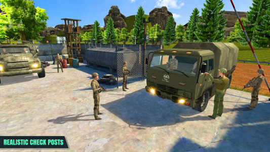 اسکرین شات بازی Army Truck Driver : Offroad 1