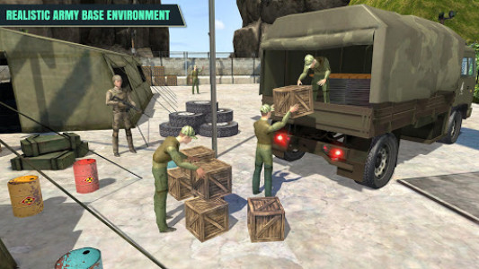 اسکرین شات بازی Army Truck Driver : Offroad 2
