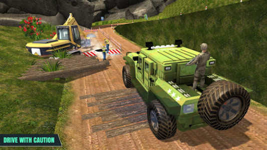 اسکرین شات بازی Army Truck Driver : Offroad 5