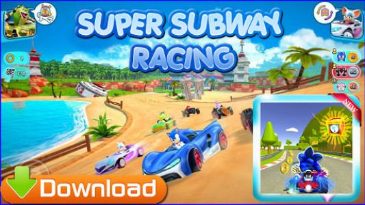 اسکرین شات بازی Super Dash Racing Heroes 2