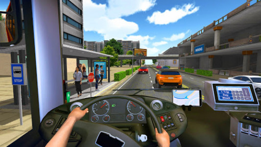 اسکرین شات بازی Bus Simulator 2018: City Driving 2