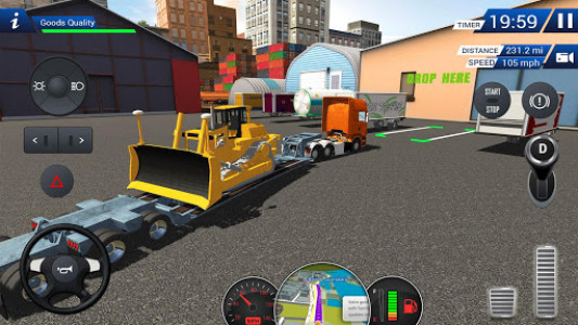 اسکرین شات بازی Euro Truck Driving Simulator 2018 3