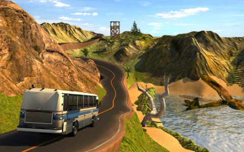 اسکرین شات بازی Bus Simulator Free 1