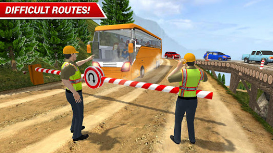 اسکرین شات بازی Offroad Bus Transport Simulator 3