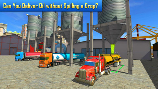 اسکرین شات بازی Oil Tanker Transporter Truck Simulator 1
