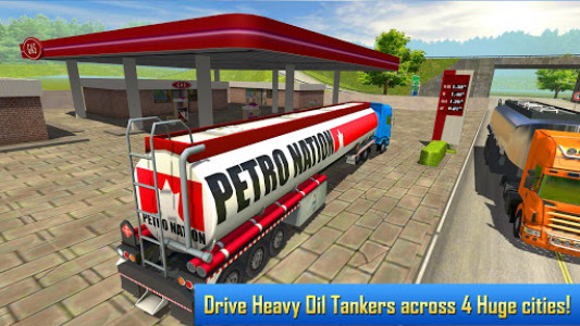 اسکرین شات بازی Oil Tanker Transporter Truck Simulator 2