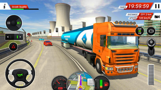 اسکرین شات بازی Oil Tanker Transporter Truck Simulator 4