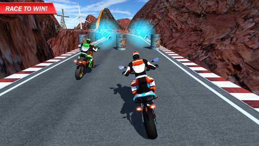 اسکرین شات بازی Racing on Bike 3