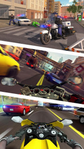 اسکرین شات بازی Racing Moto: Speed Traffic Rider 3D 2
