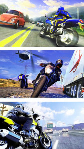 اسکرین شات بازی Racing Moto: Speed Traffic Rider 3D 4