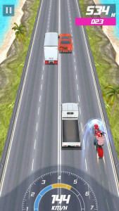اسکرین شات بازی Racing Moto: Speed Traffic Rider 3D 5