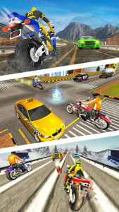 اسکرین شات بازی Racing Moto: Speed Traffic Rider 3D 6