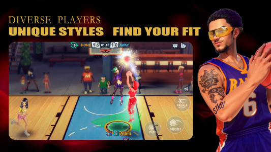 اسکرین شات 5 بازی Streetball Allstar